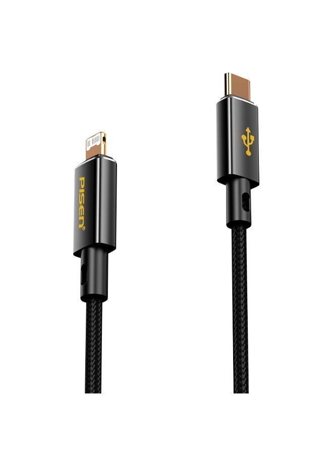 بايزن رأس شحن سريع PD 20 واط USB-C مع كابل Type-C إلى لايتنينج - Image 3